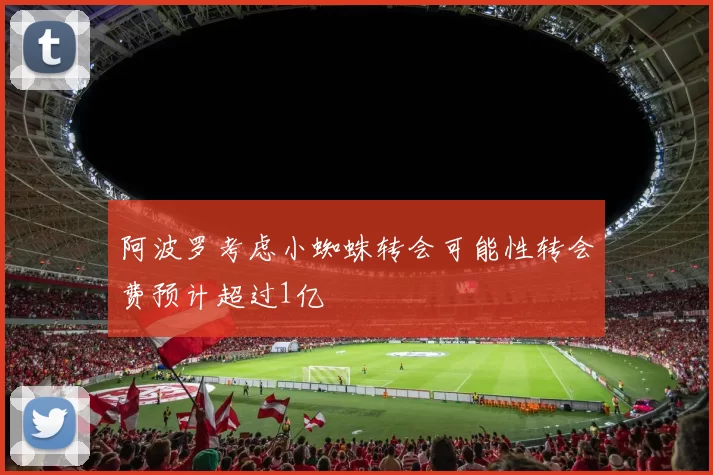 阿波罗考虑小蜘蛛转会可能性转会费预计超过1亿